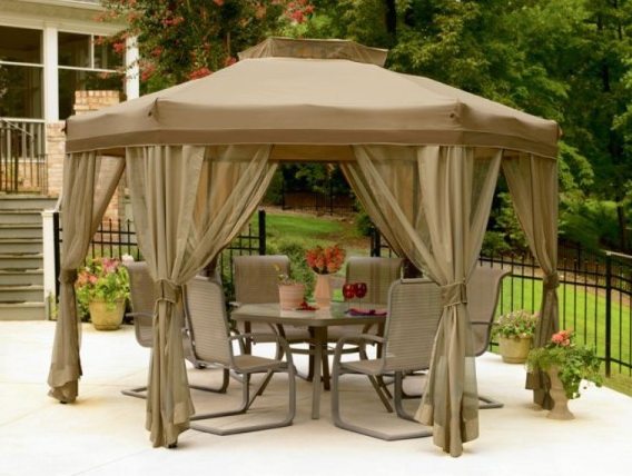 Пошив тентов для беседок Пошив тентов для беседок